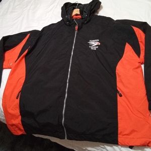 VTG Hawks Coaching Staff American Team Sports Pro Celebrity Full Zip Windbreaker